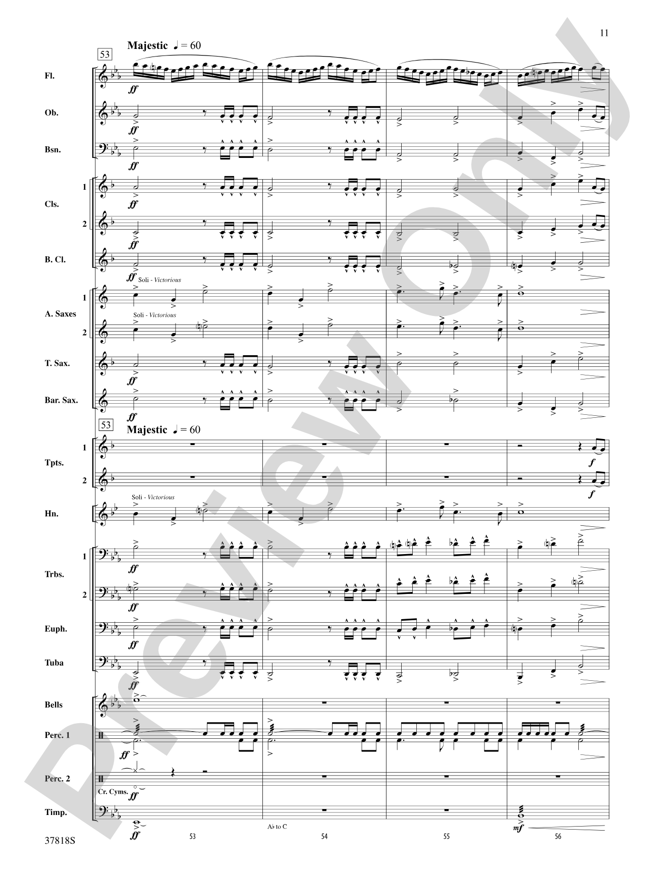 Lost in the Crystal Cave: Concert Band Conductor Score & Parts