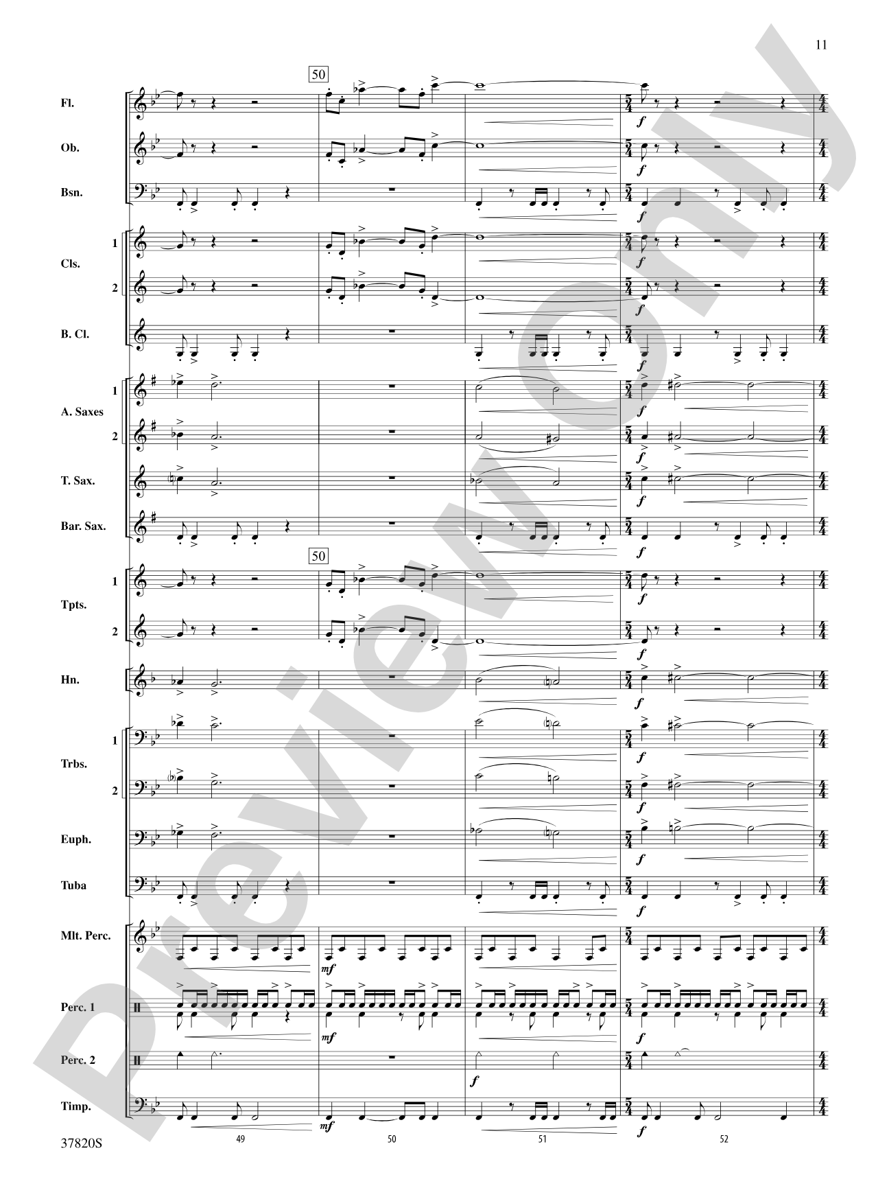 Wings: Concert Band Conductor Score & Parts