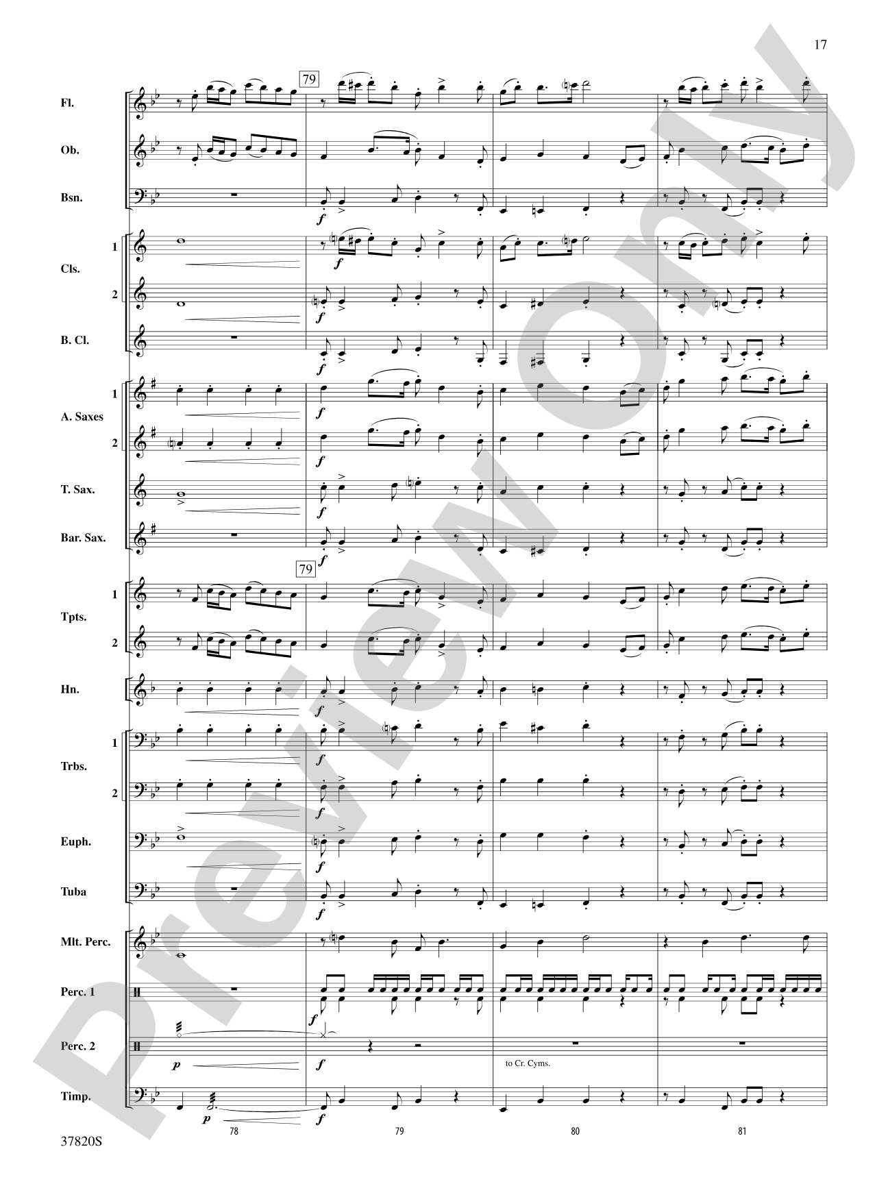 Wings: Concert Band Conductor Score & Parts