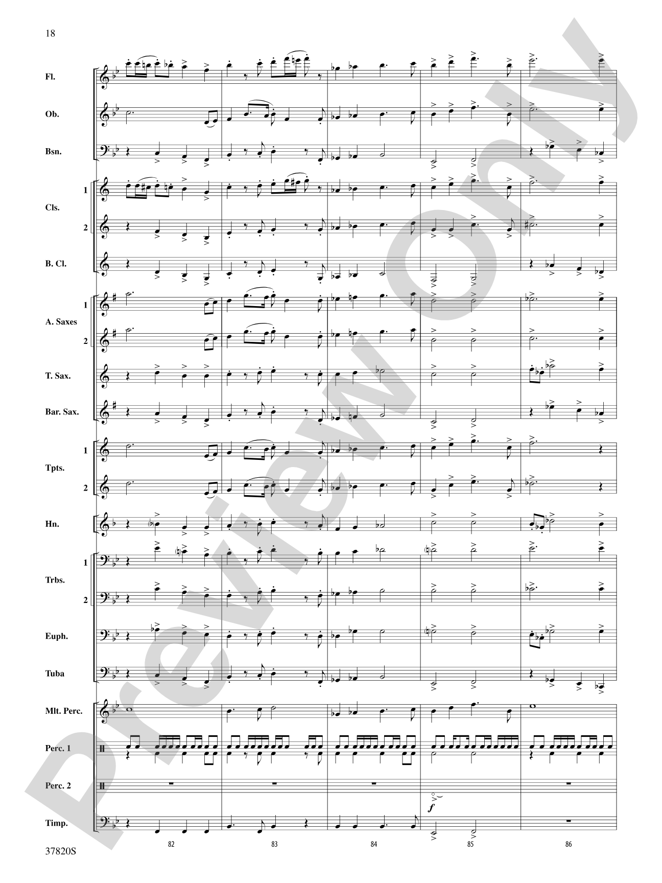 Wings: Concert Band Conductor Score & Parts