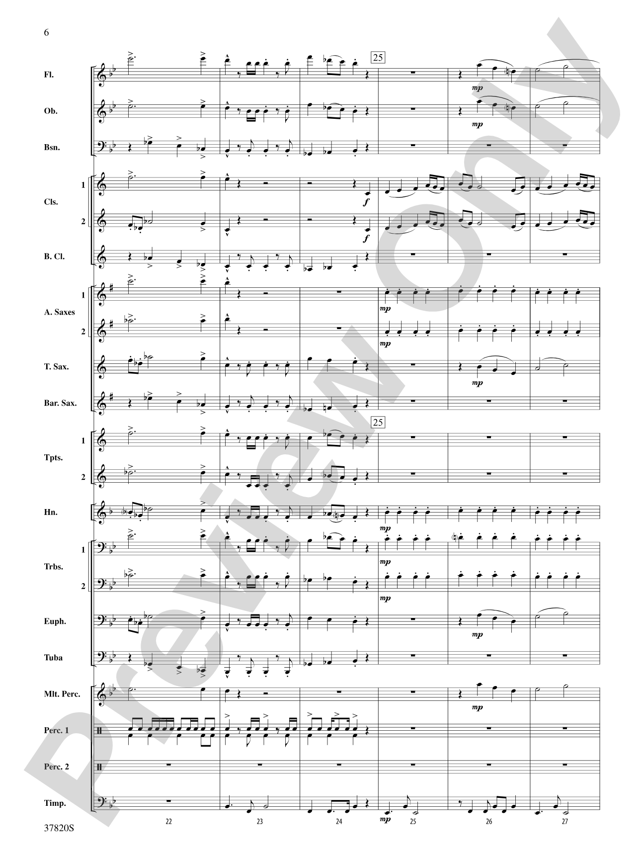 Wings: Concert Band Conductor Score & Parts