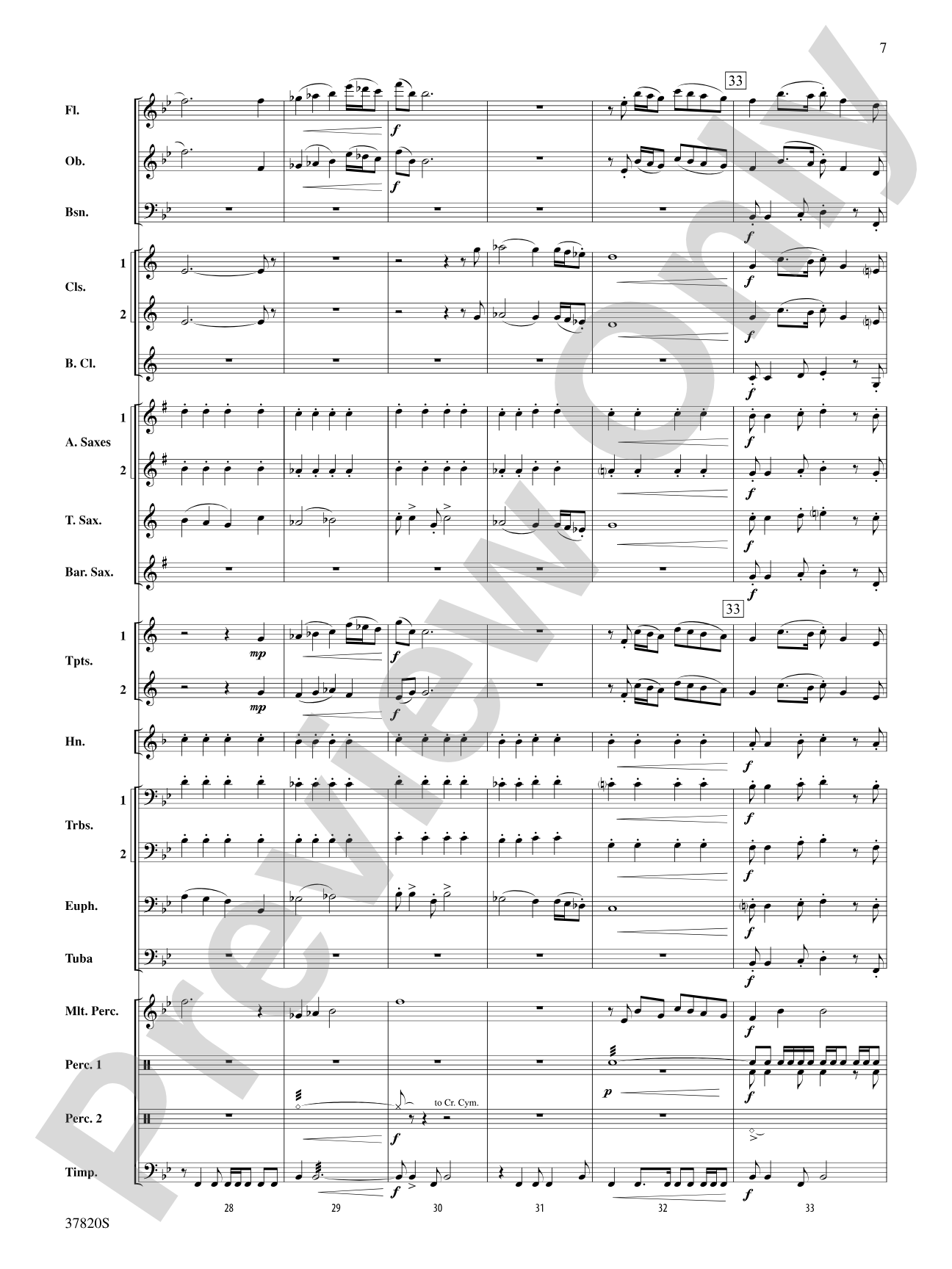 Wings: Concert Band Conductor Score & Parts