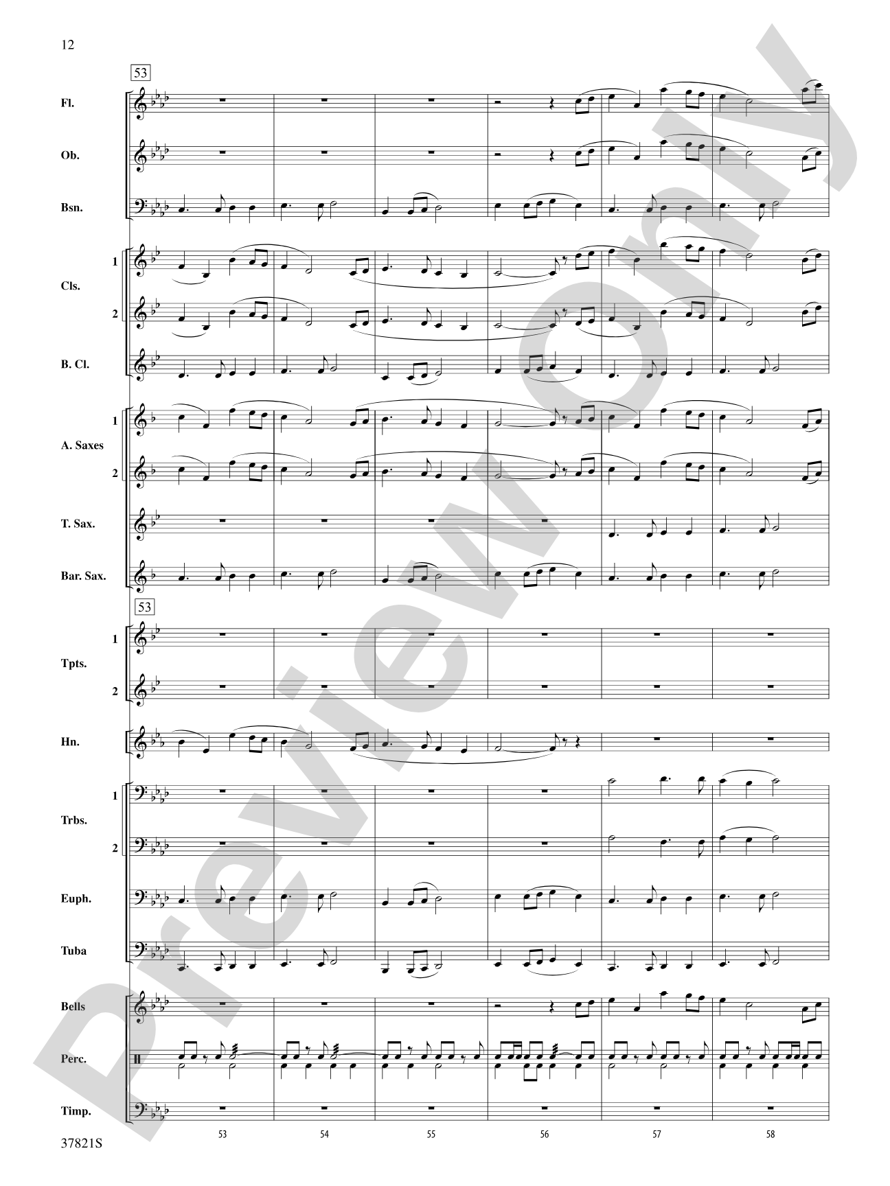 Blalock Canyon March: Concert Band Conductor Score & Parts