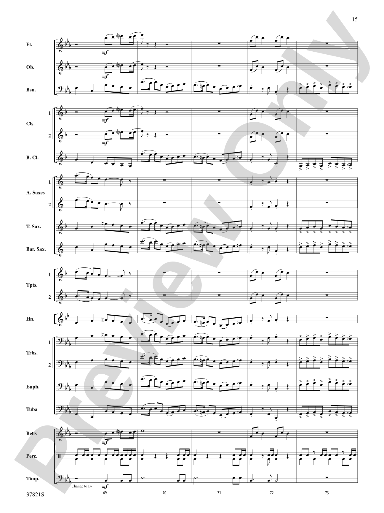 Blalock Canyon March: Concert Band Conductor Score & Parts
