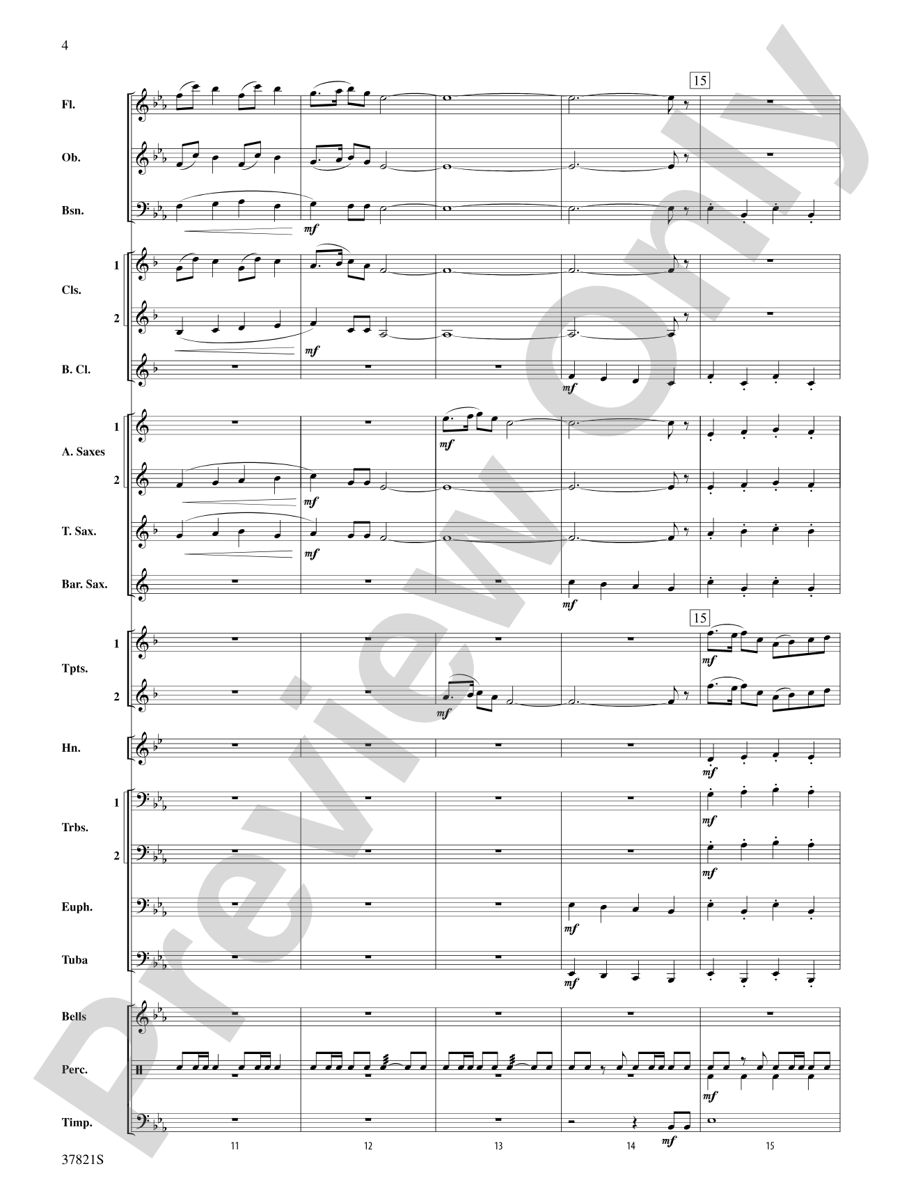 Blalock Canyon March: Concert Band Conductor Score & Parts