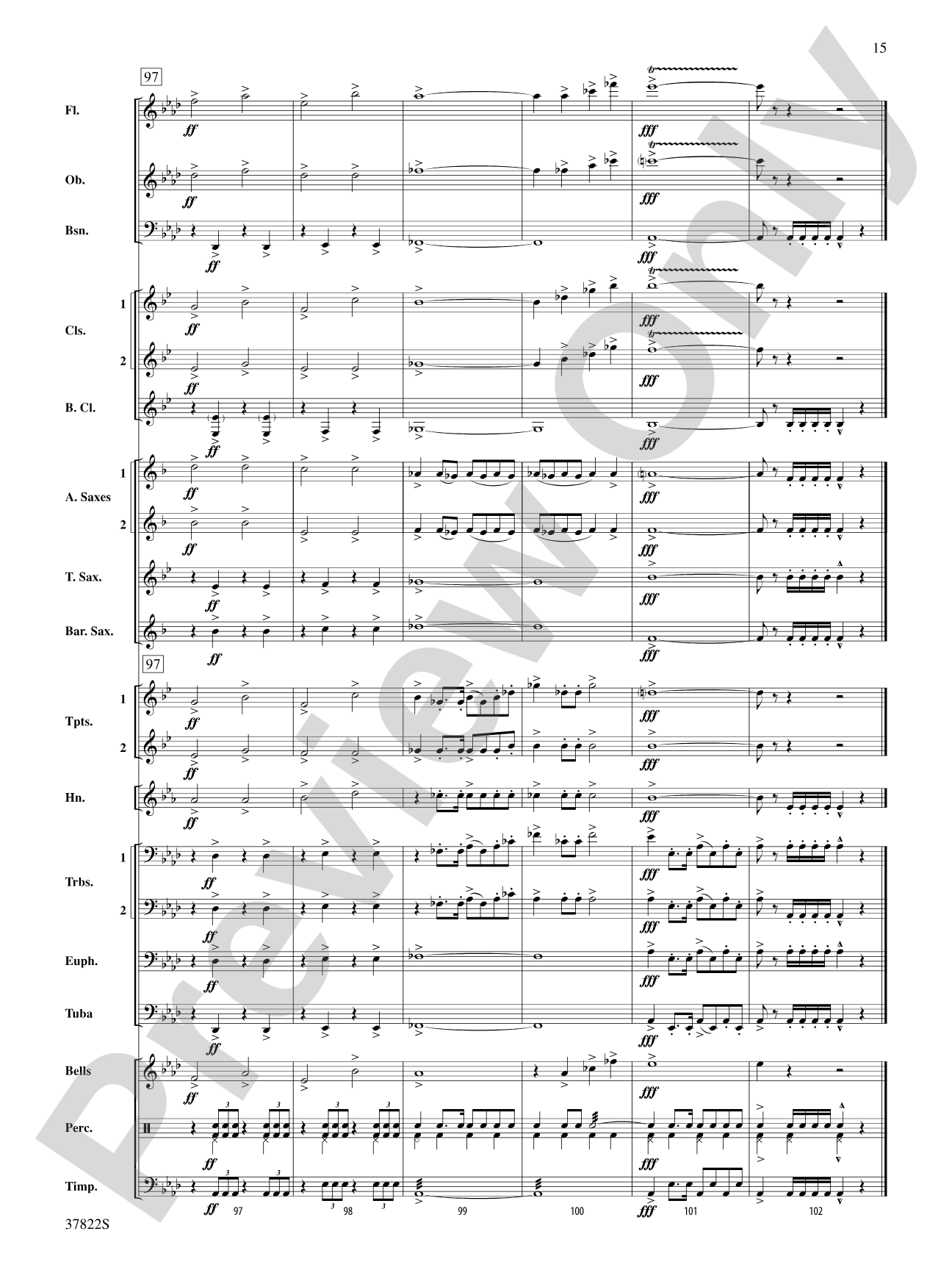 A Patriotic Day: Concert Band Conductor Score & Parts