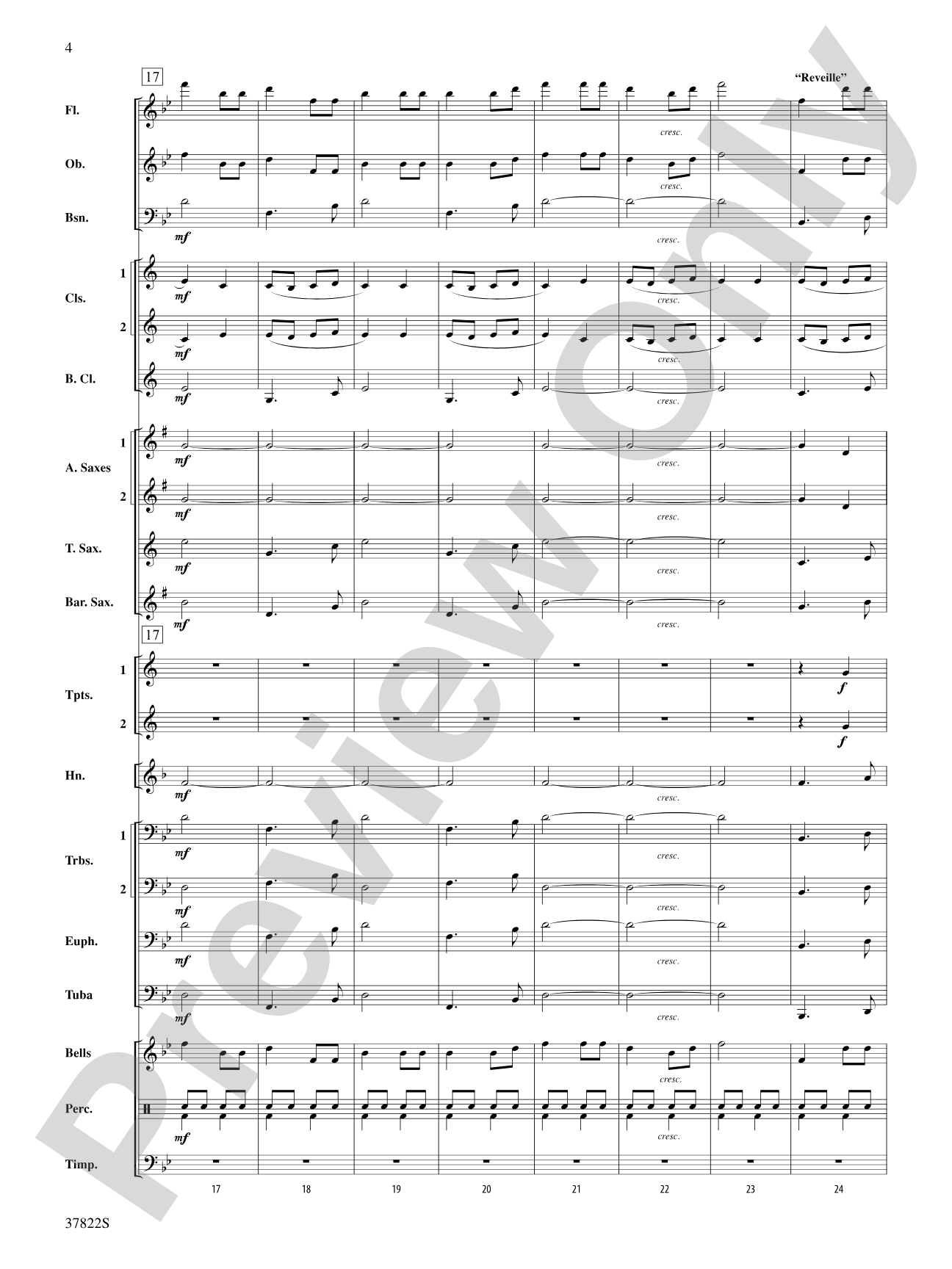 A Patriotic Day: Concert Band Conductor Score & Parts
