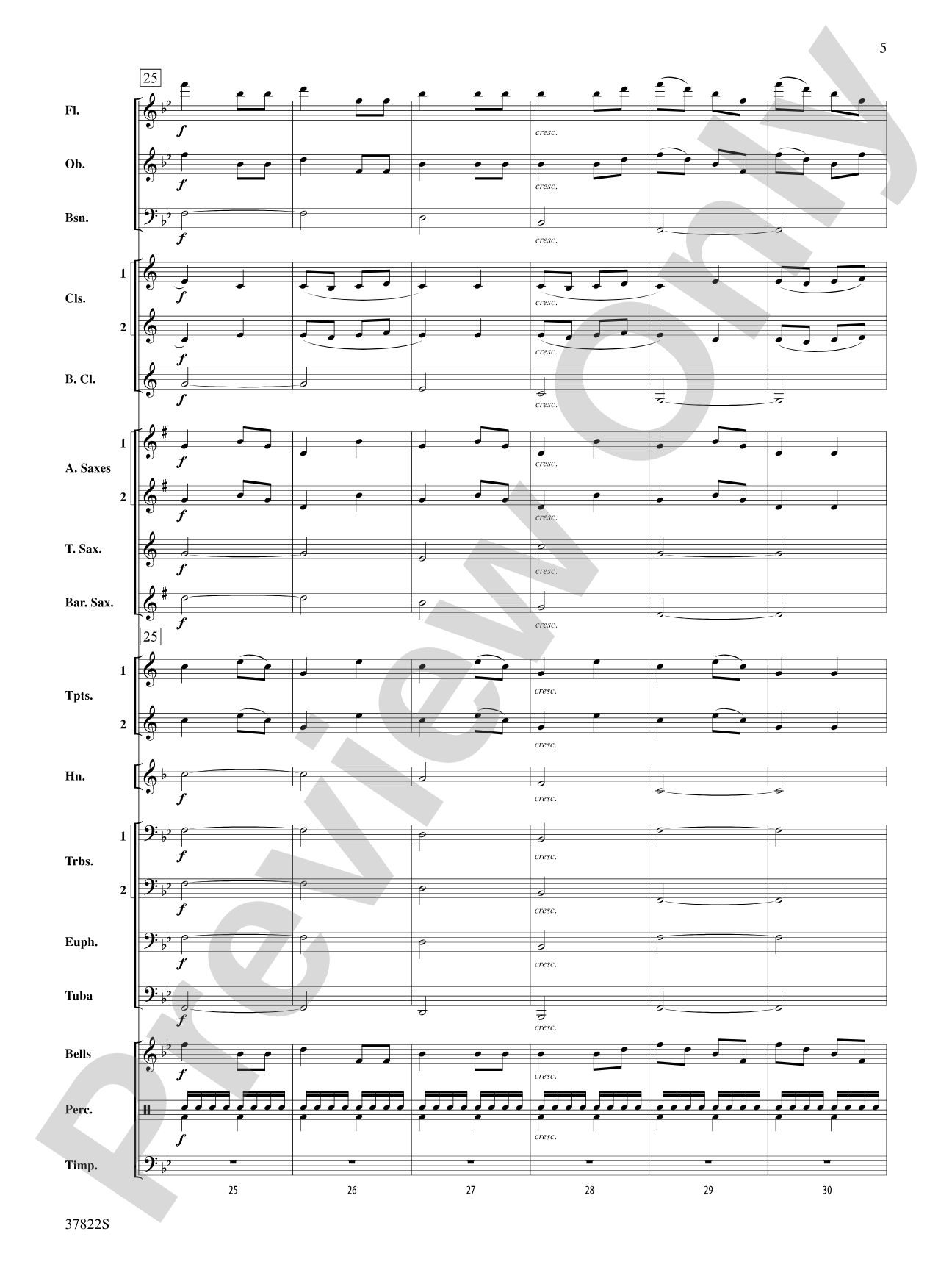 A Patriotic Day: Concert Band Conductor Score & Parts