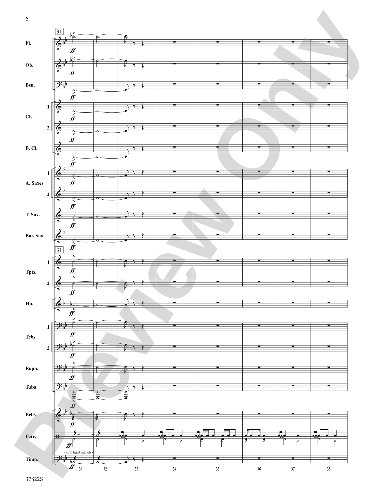 A Patriotic Day: Concert Band Conductor Score & Parts