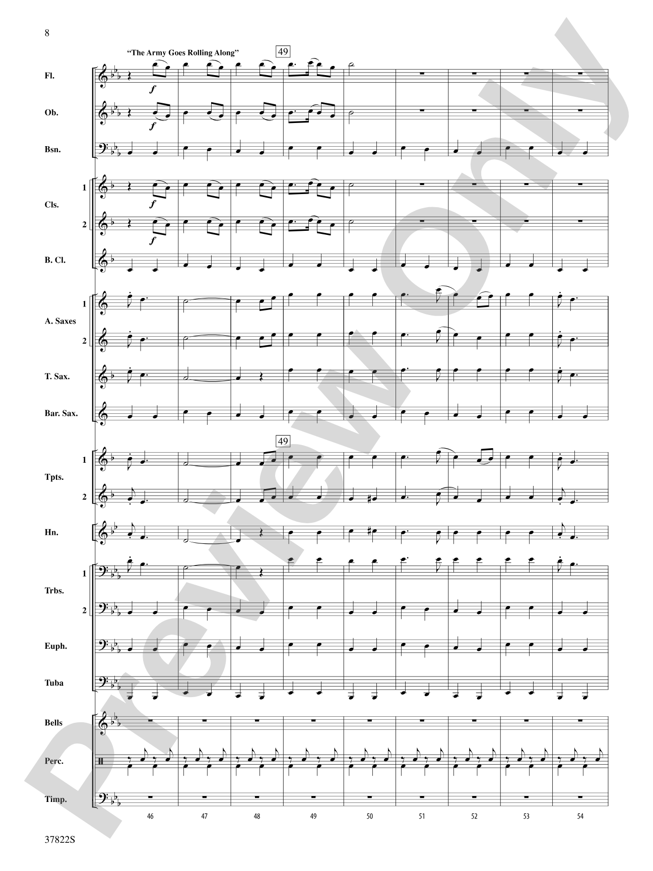 A Patriotic Day: Concert Band Conductor Score & Parts