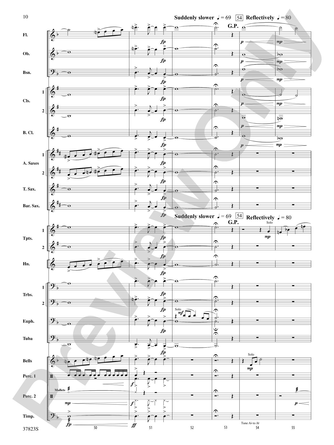 Cut to the Chase: Concert Band Conductor Score & Parts