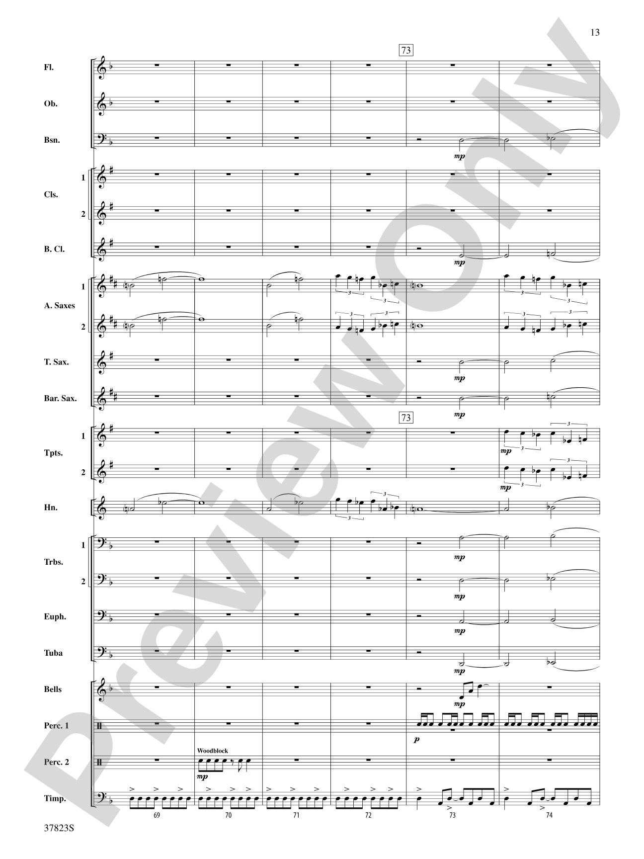 Cut to the Chase: Concert Band Conductor Score & Parts
