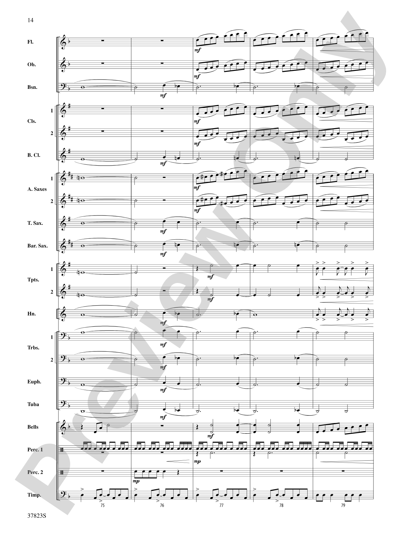 Cut to the Chase: Concert Band Conductor Score & Parts