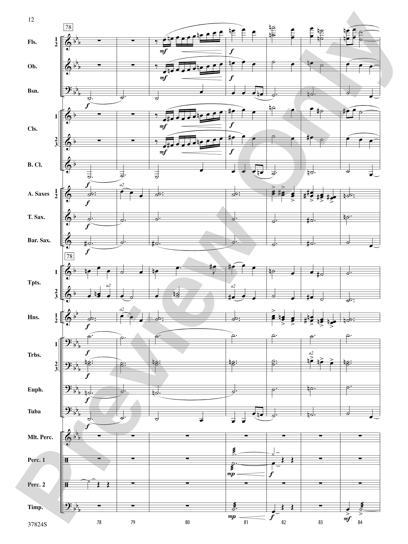 Shadows of the Equinox: Concert Band Conductor Score & Parts