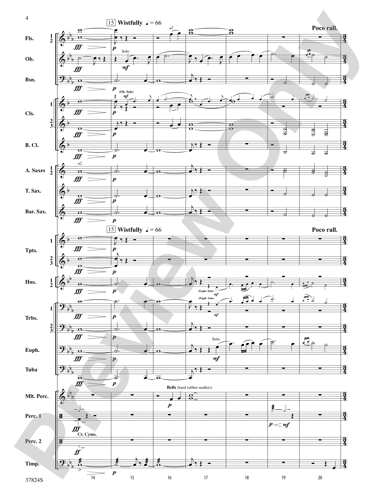 Shadows of the Equinox: Concert Band Conductor Score & Parts