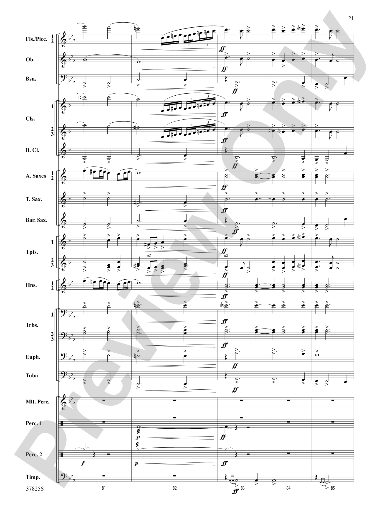 Savannah River Rhapsody: Concert Band Conductor Score & Parts