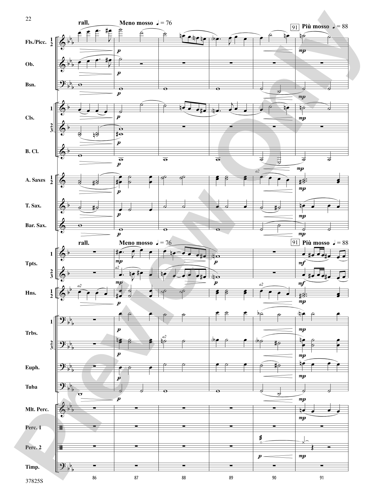 Savannah River Rhapsody: Concert Band Conductor Score & Parts