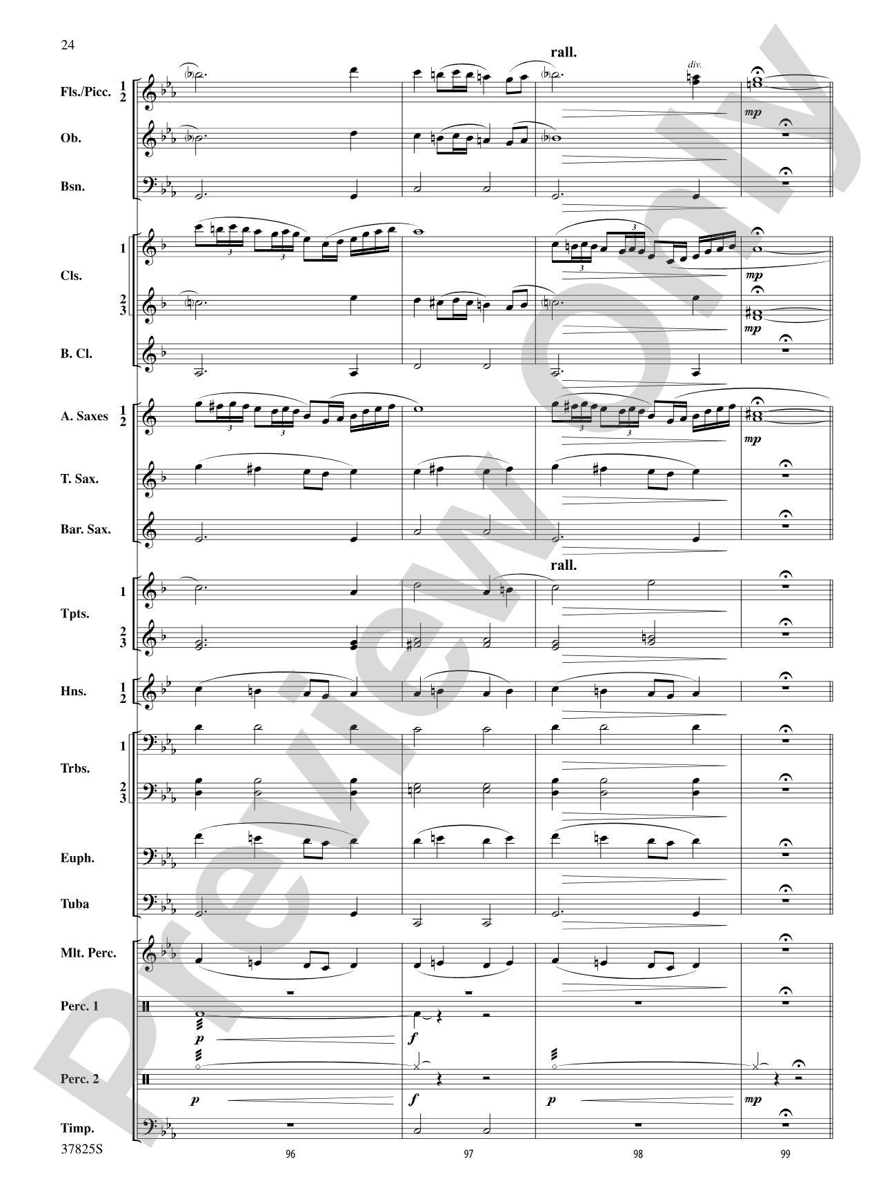 Savannah River Rhapsody: Concert Band Conductor Score & Parts