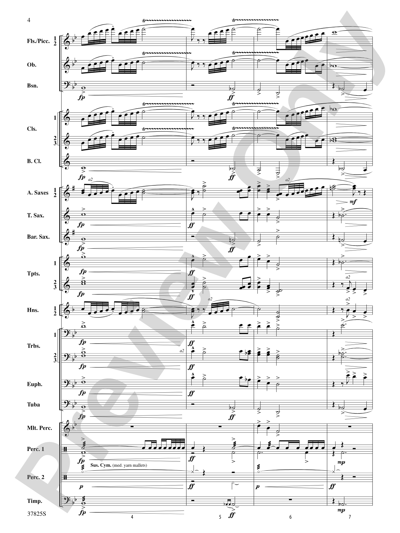 Savannah River Rhapsody: Concert Band Conductor Score & Parts