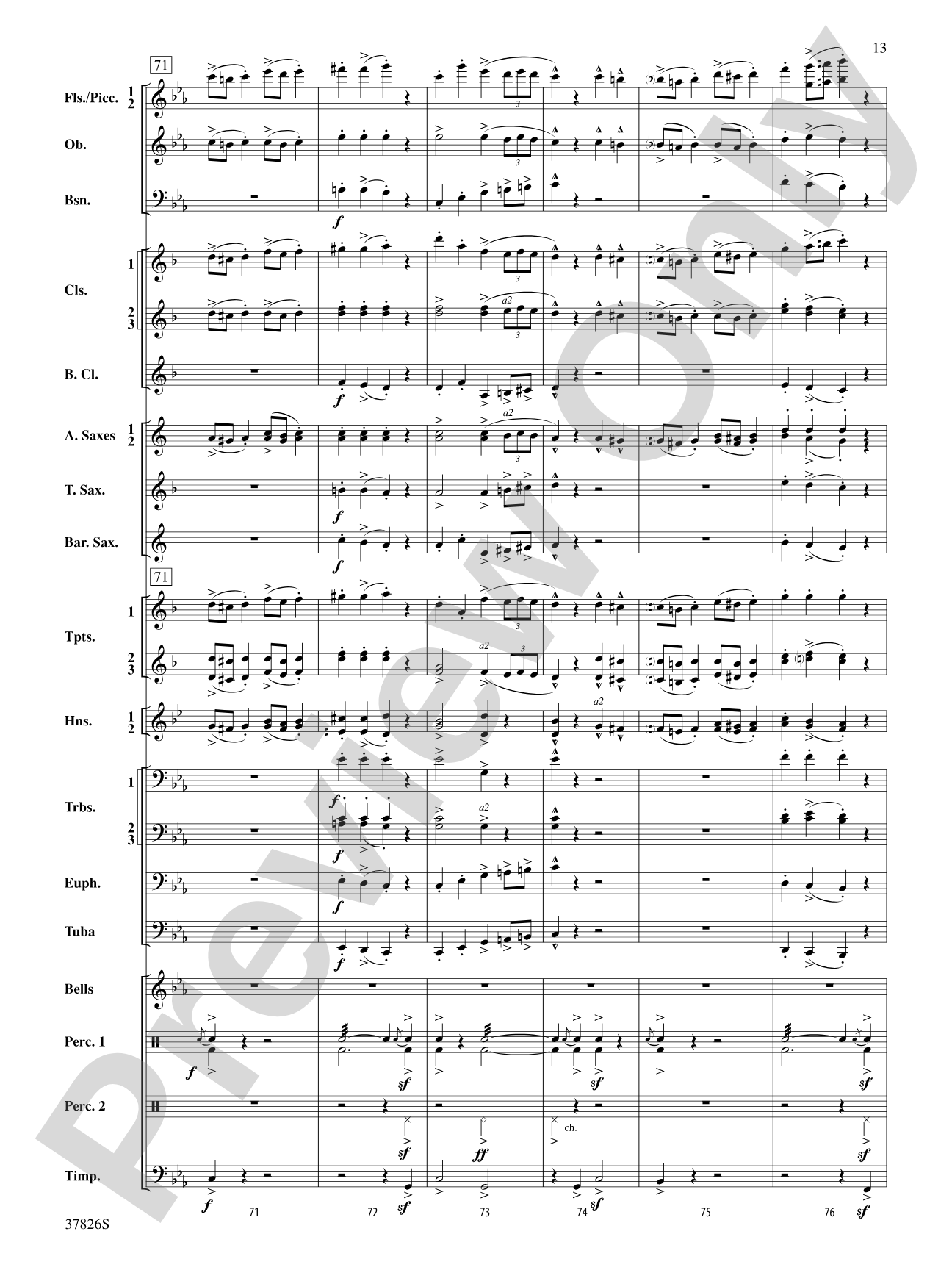 The Stormchasers: Concert Band Conductor Score & Parts