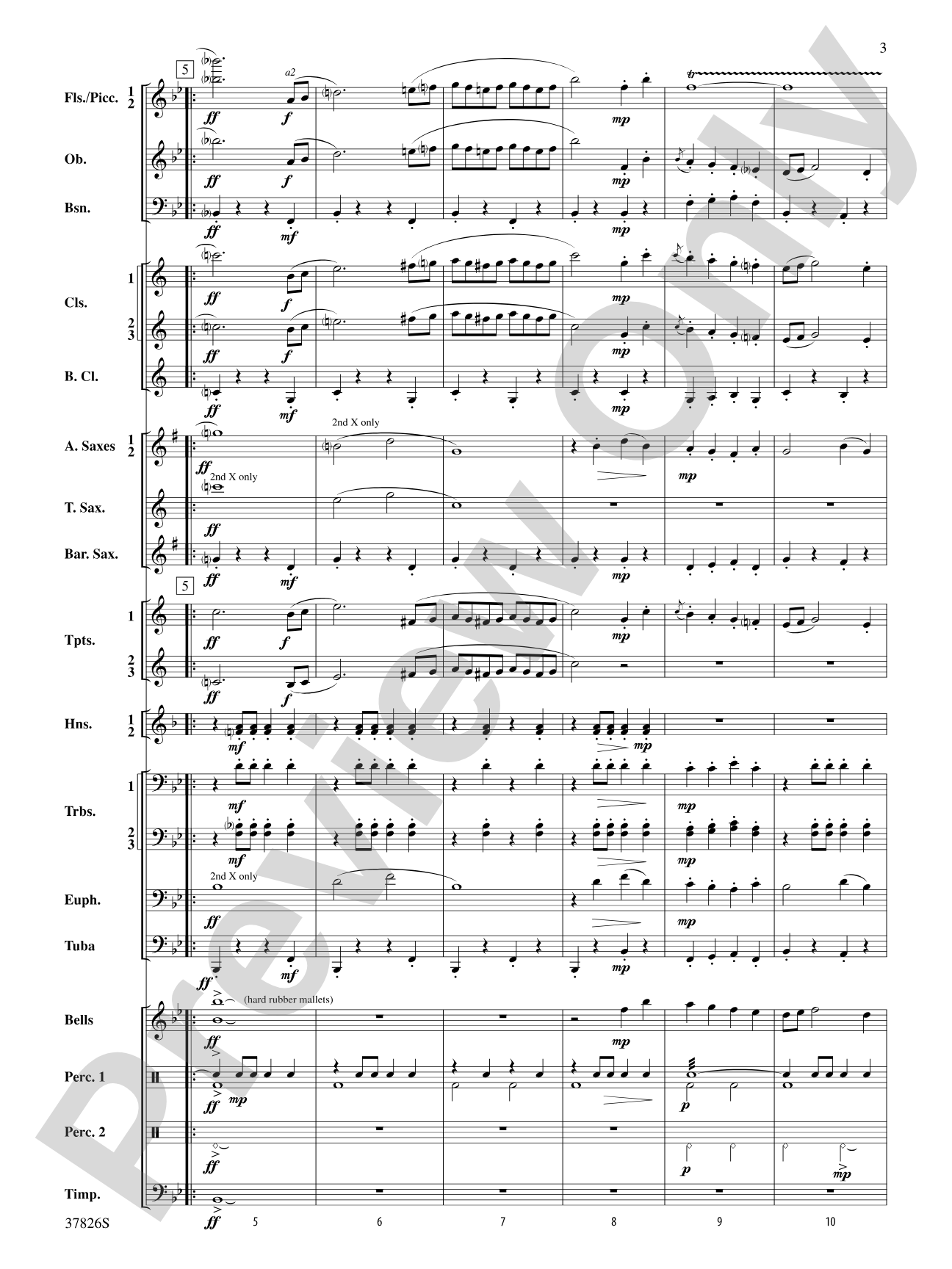The Stormchasers: Concert Band Conductor Score & Parts
