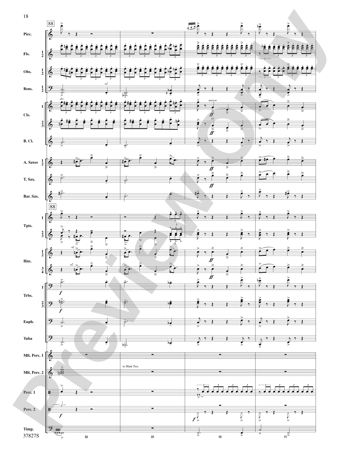 The Winged Stallion: Concert Band Conductor Score & Parts
