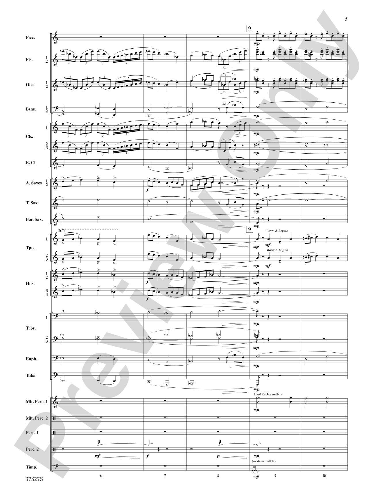 The Winged Stallion: Concert Band Conductor Score & Parts