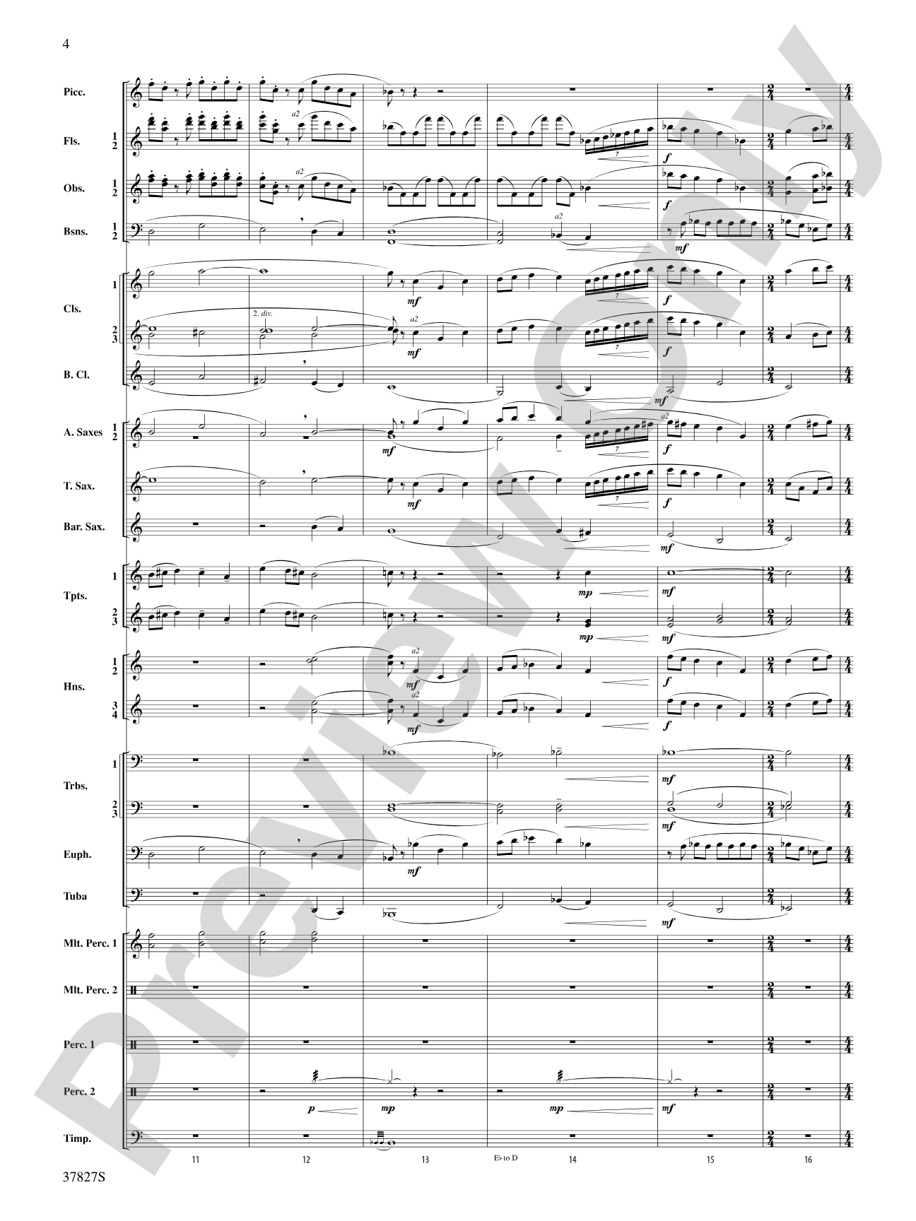 The Winged Stallion: Concert Band Conductor Score & Parts