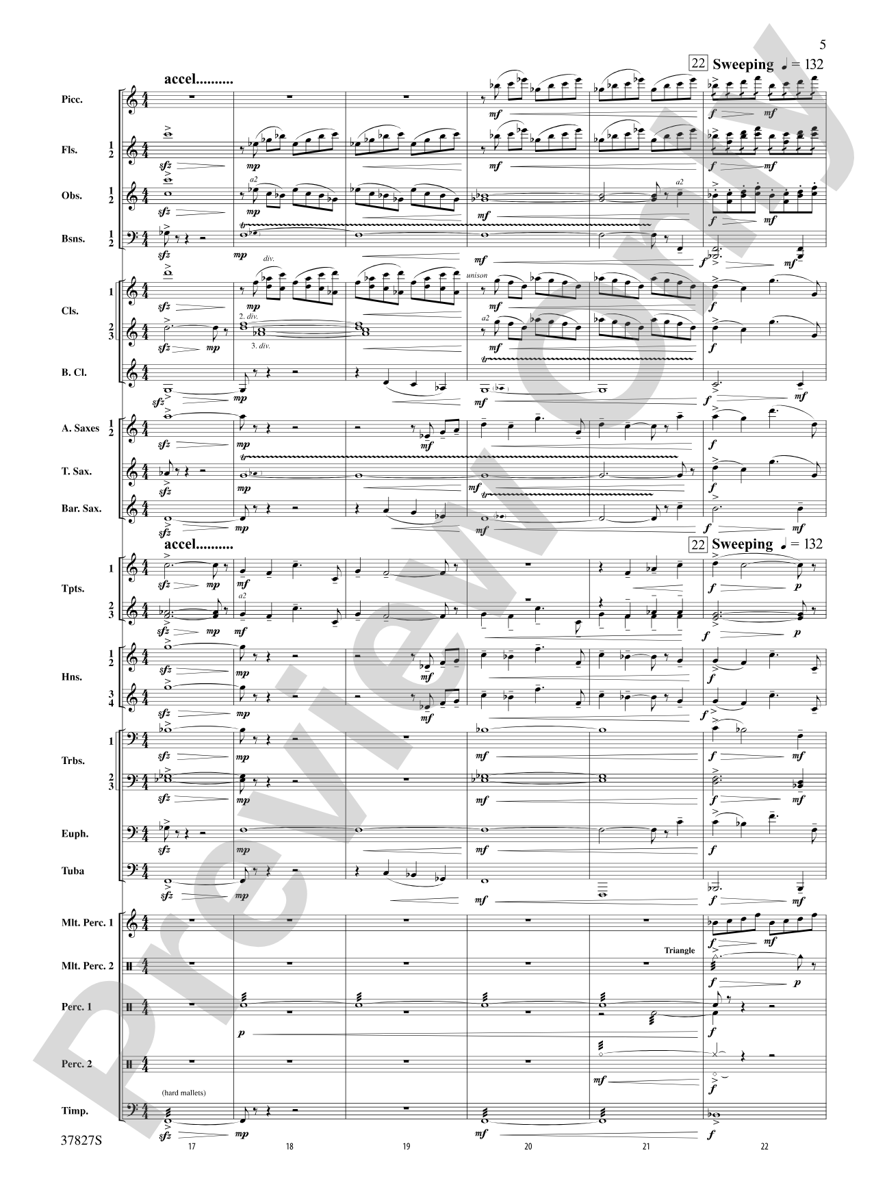 The Winged Stallion: Concert Band Conductor Score & Parts