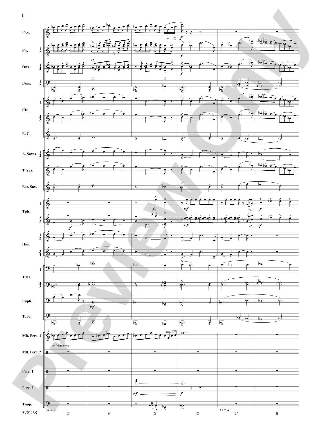 The Winged Stallion: Concert Band Conductor Score & Parts