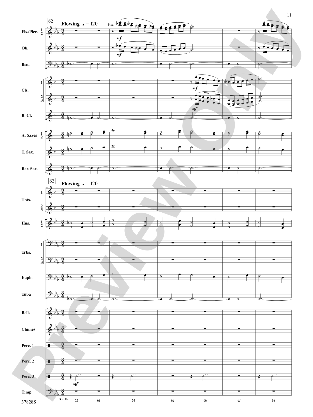 I Saw Three Ships: Concert Band Conductor Score & Parts