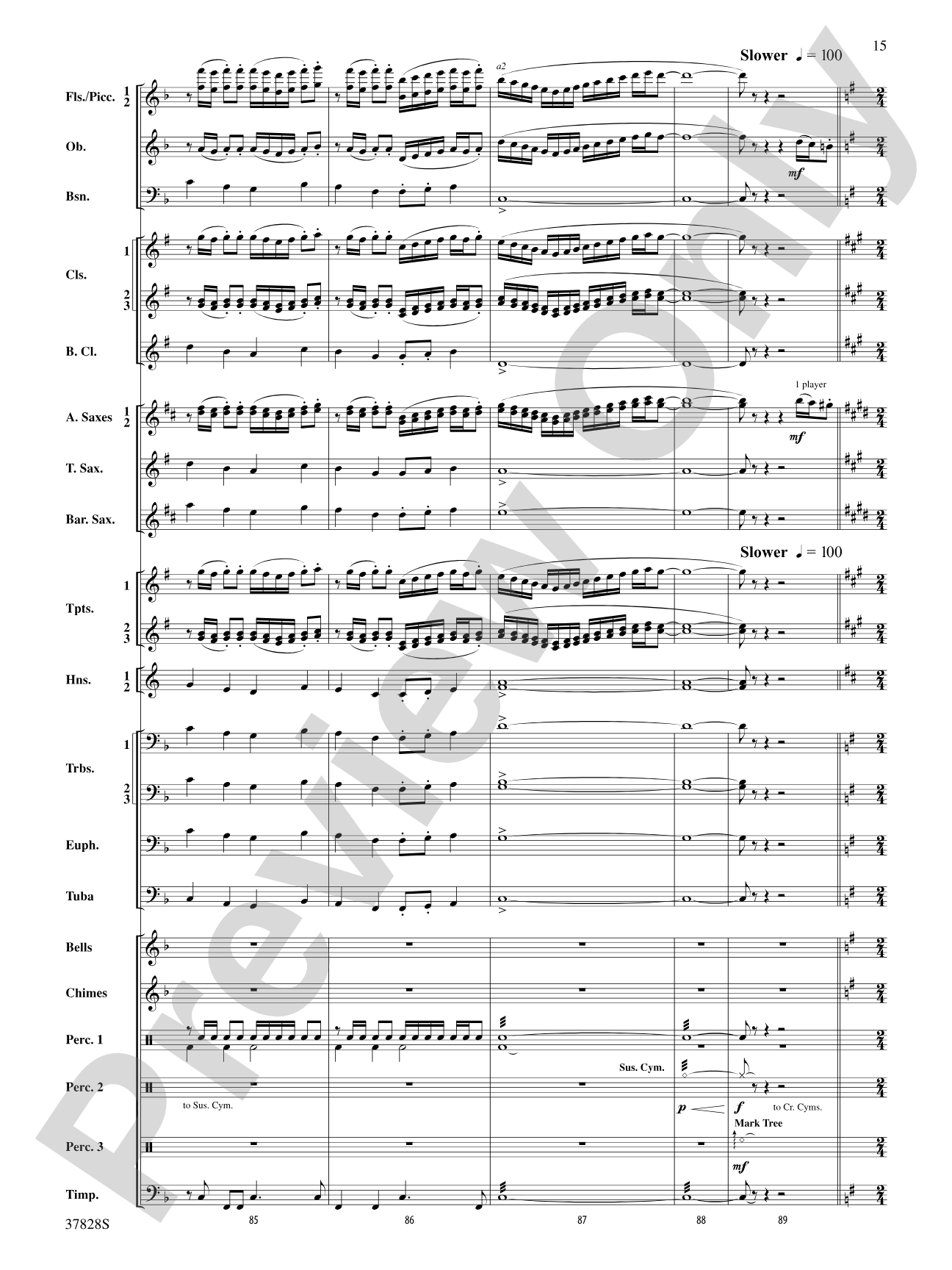 I Saw Three Ships: Concert Band Conductor Score & Parts