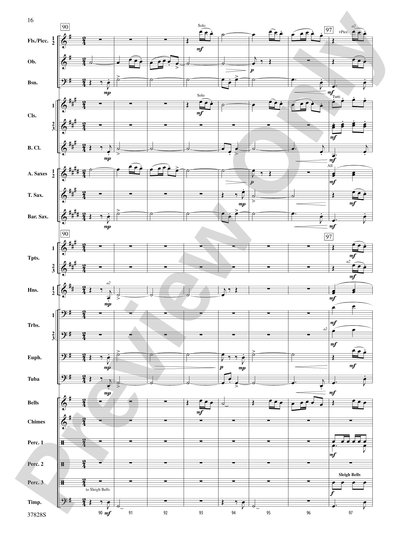 I Saw Three Ships: Concert Band Conductor Score & Parts
