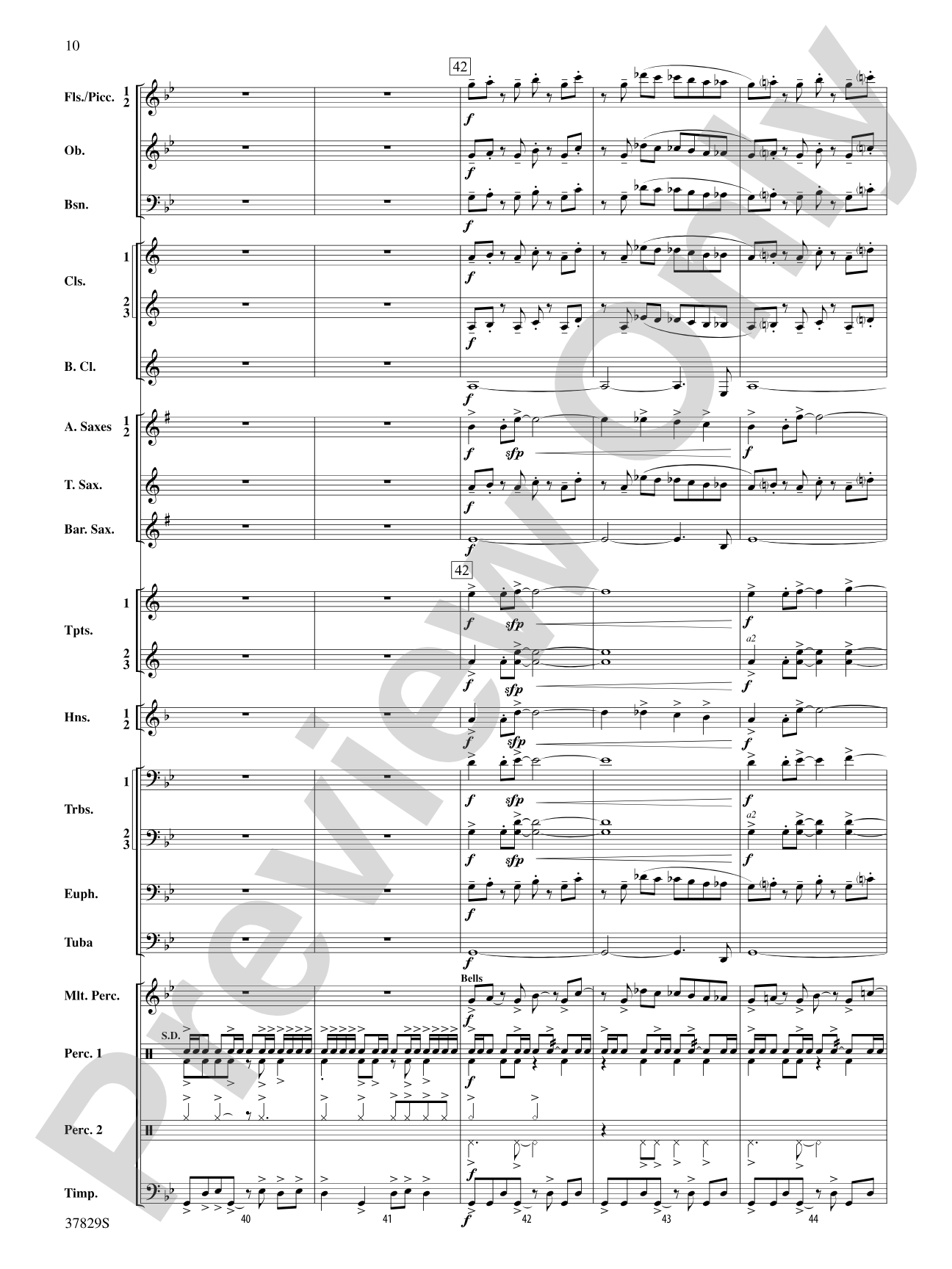 Vertigo: Concert Band Conductor Score & Parts