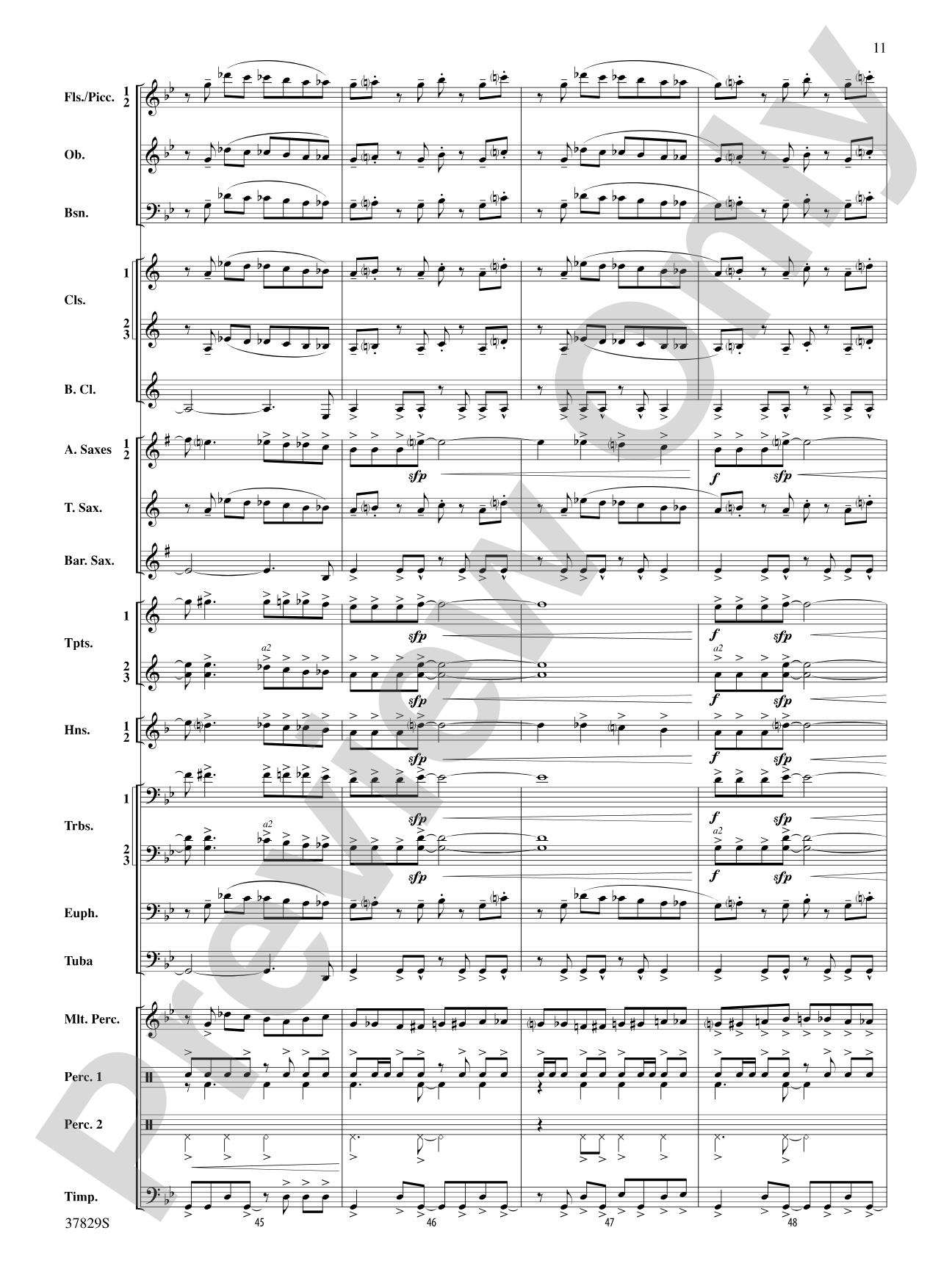 Vertigo: Concert Band Conductor Score & Parts