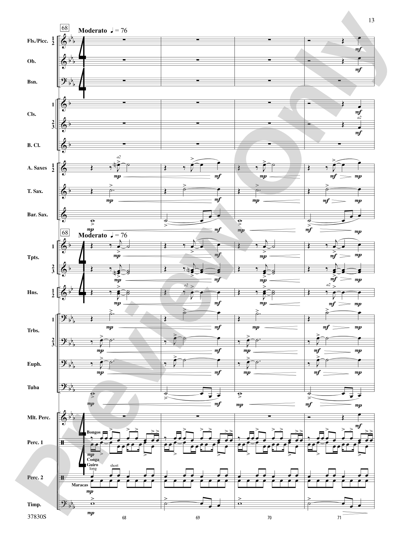 Yuletide Tapestry: Concert Band Conductor Score & Parts