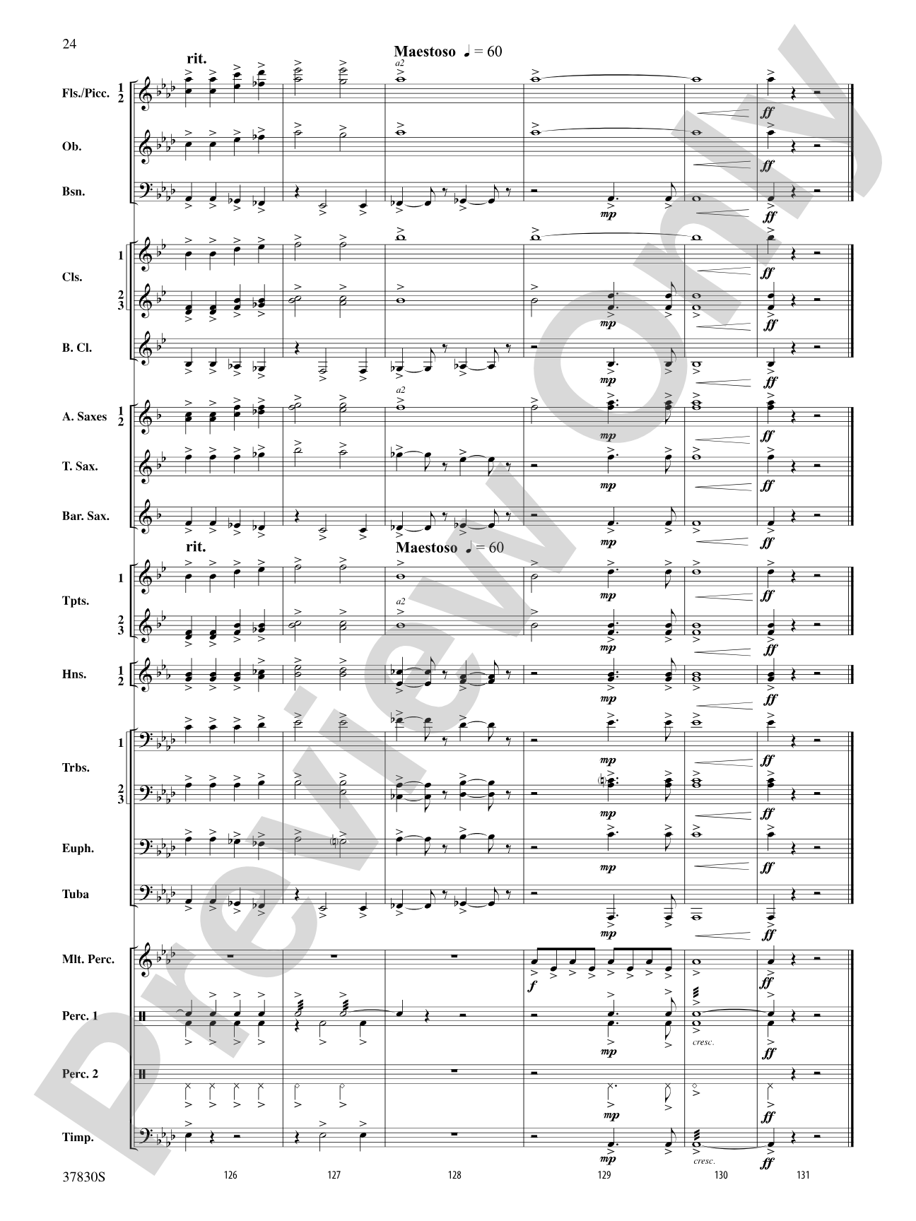 Yuletide Tapestry: Concert Band Conductor Score & Parts
