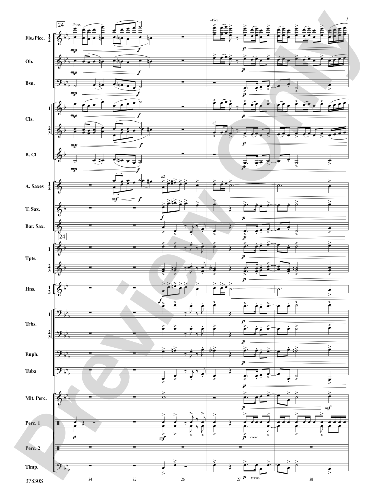 Yuletide Tapestry: Concert Band Conductor Score & Parts