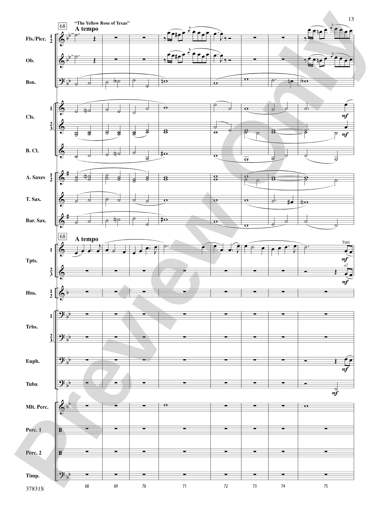 Saddle Up!: Concert Band Conductor Score & Parts