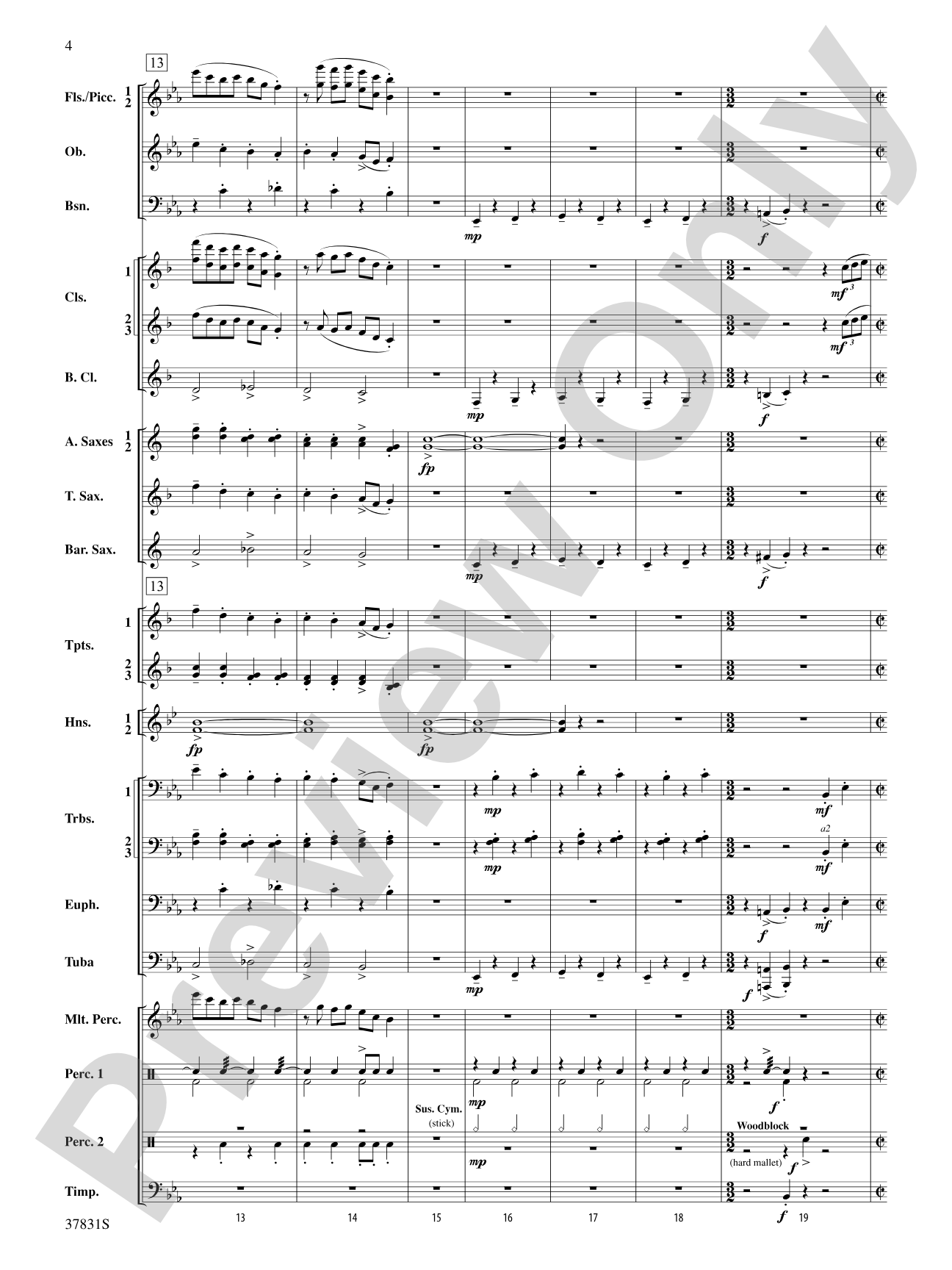 Saddle Up!: Concert Band Conductor Score & Parts
