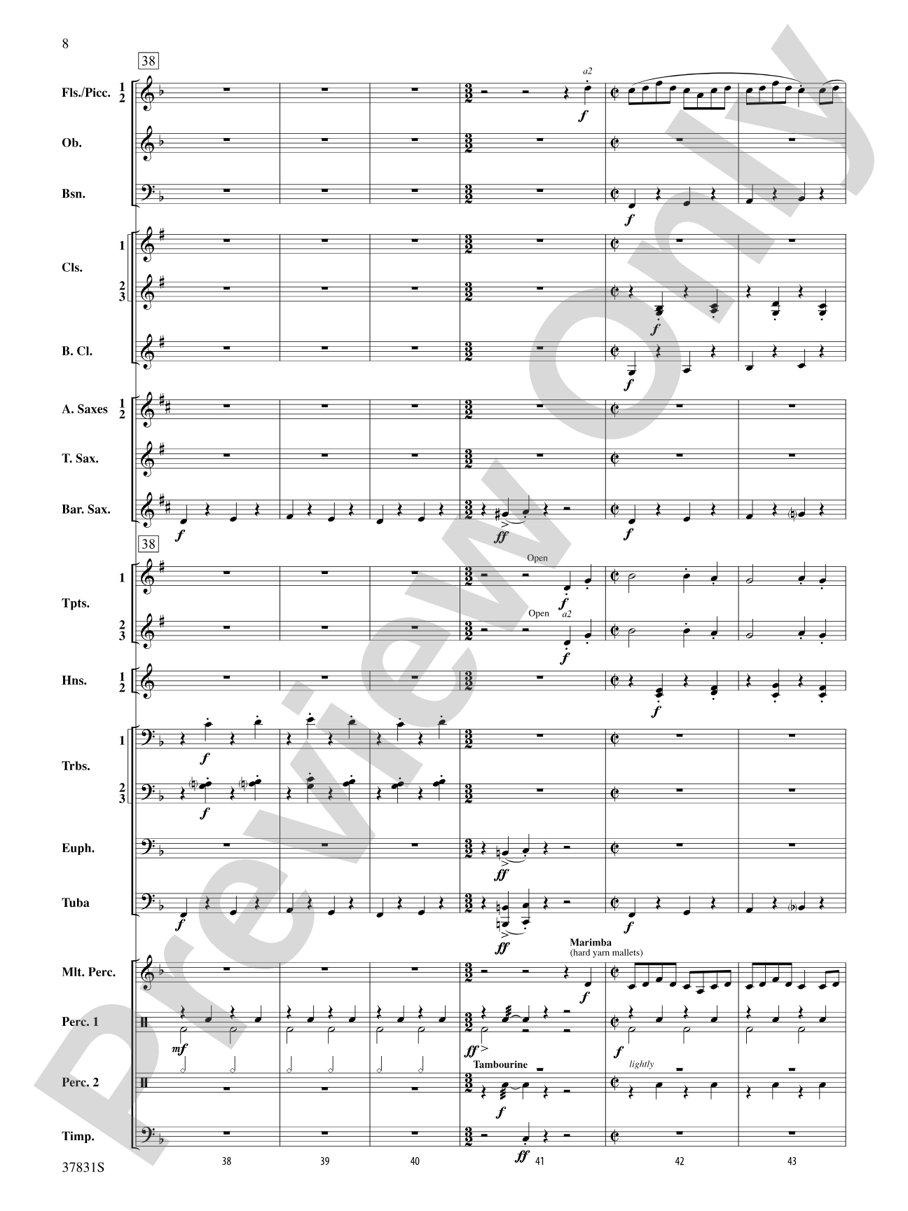 Saddle Up!: Concert Band Conductor Score & Parts