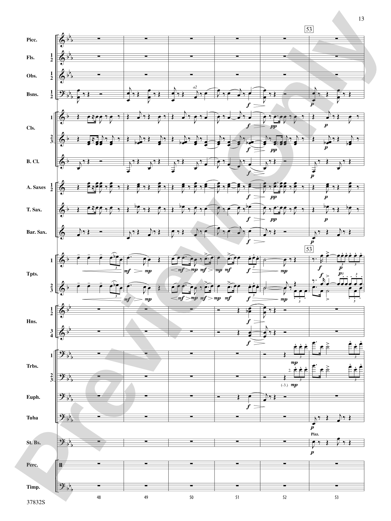 Triumphal March (from Aida): Score