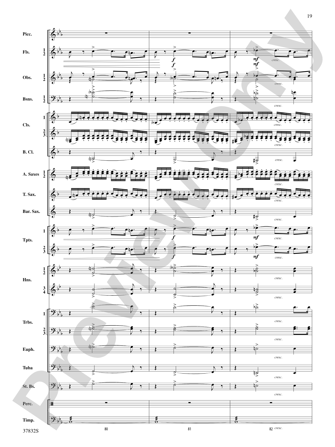 Triumphal March (from Aida): Score