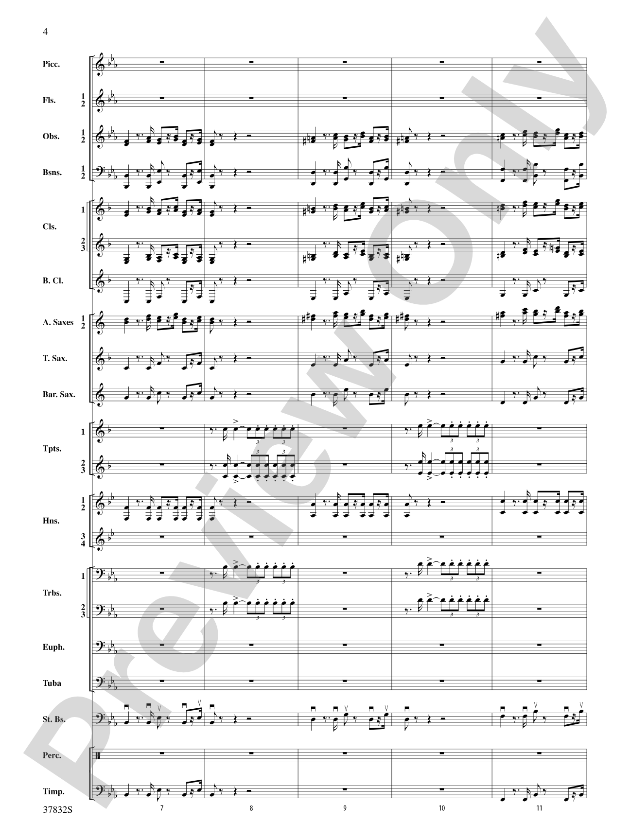 Triumphal March (from Aida): Score