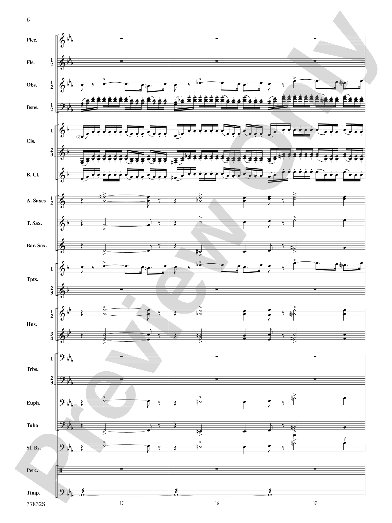 Triumphal March (from Aida): Score