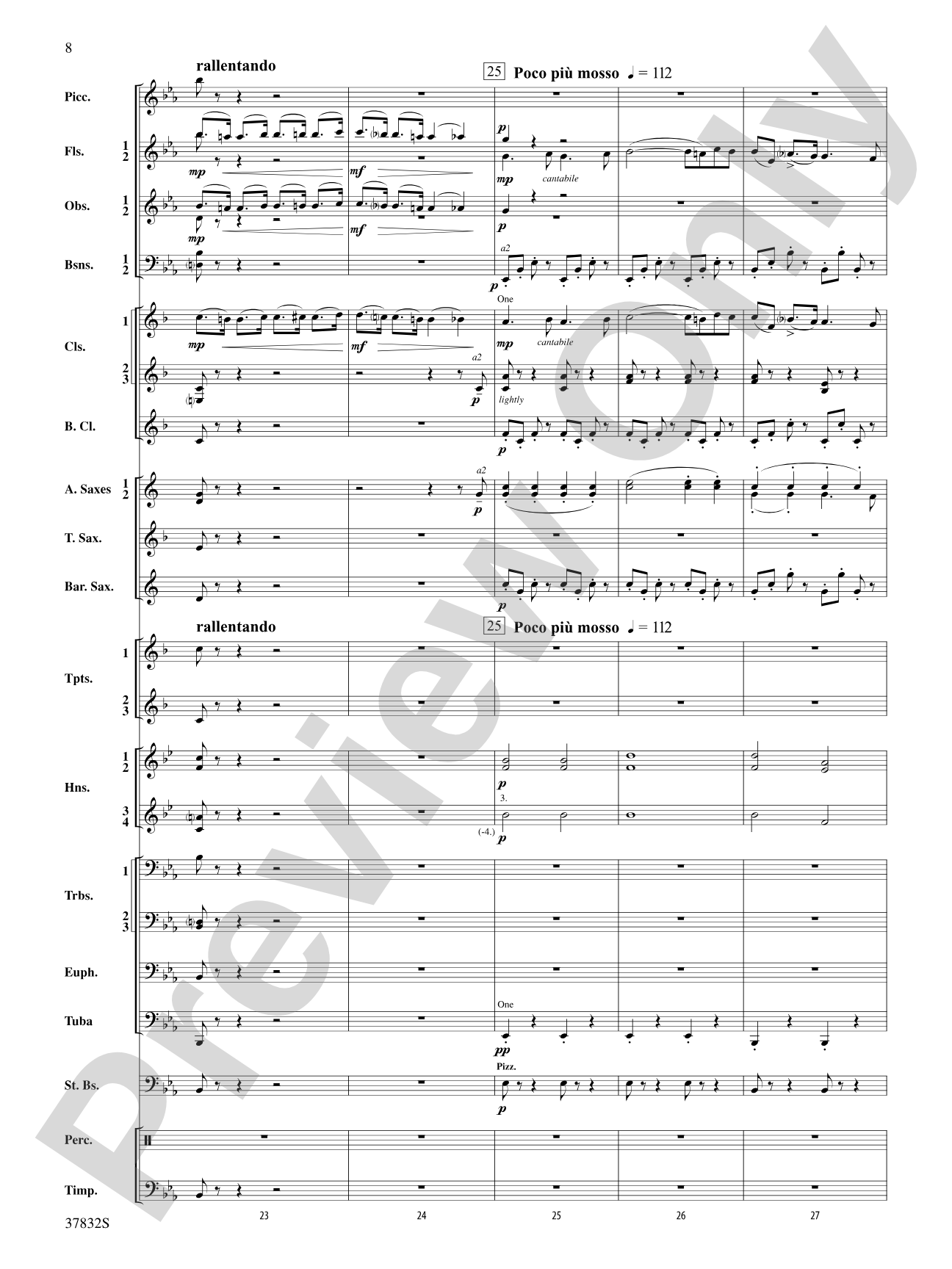 Triumphal March (from Aida): Score