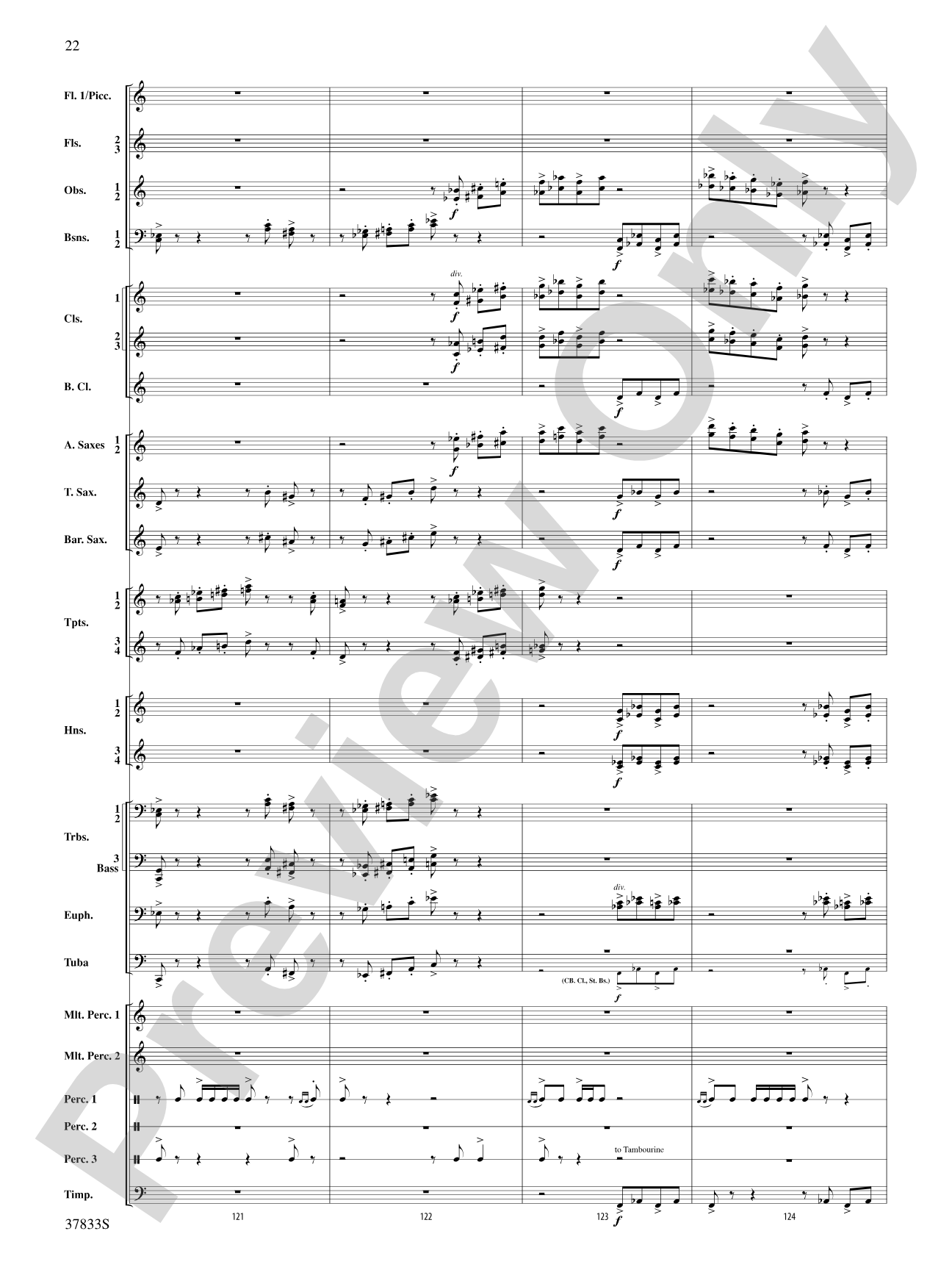 Symphonic Essay: Score
