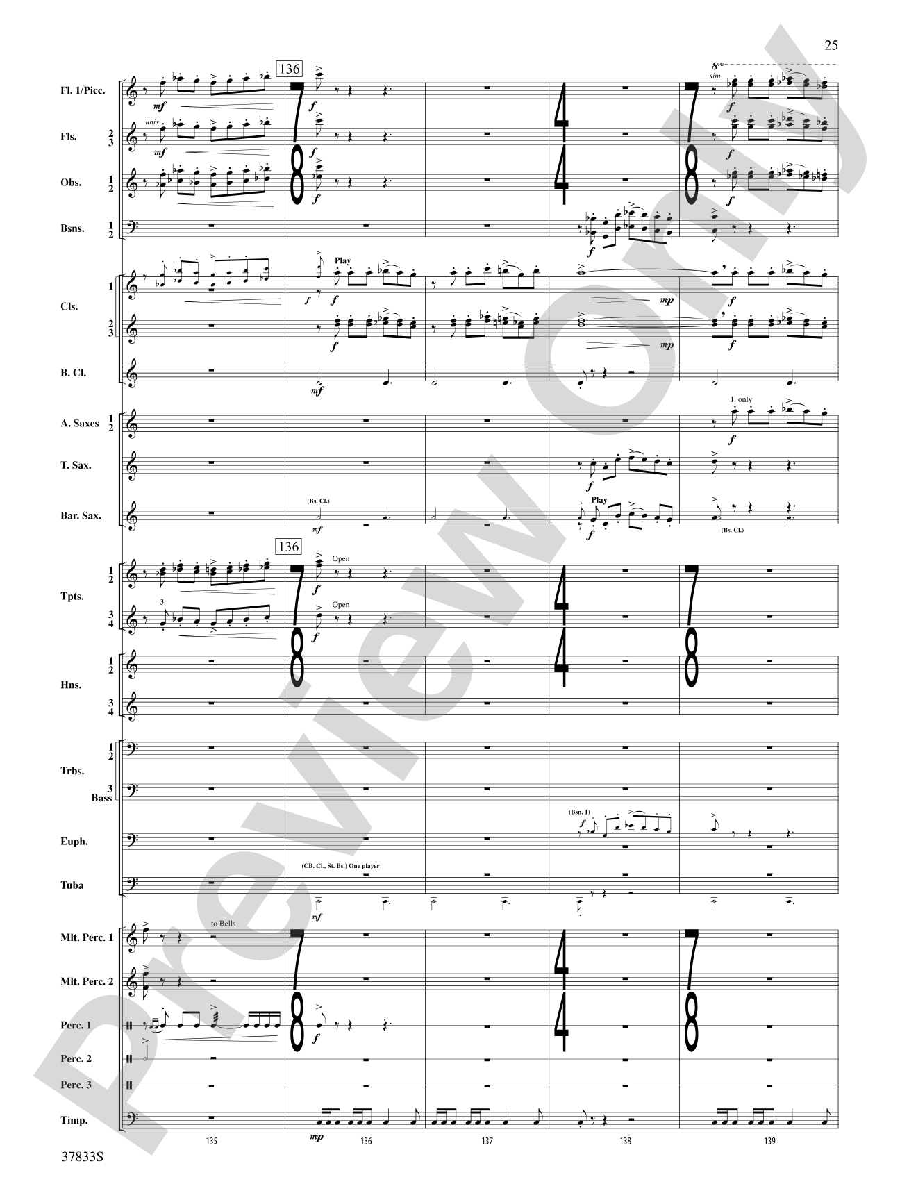 Symphonic Essay: Score