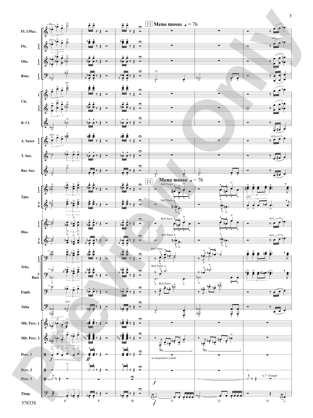 Symphonic Essay: Score
