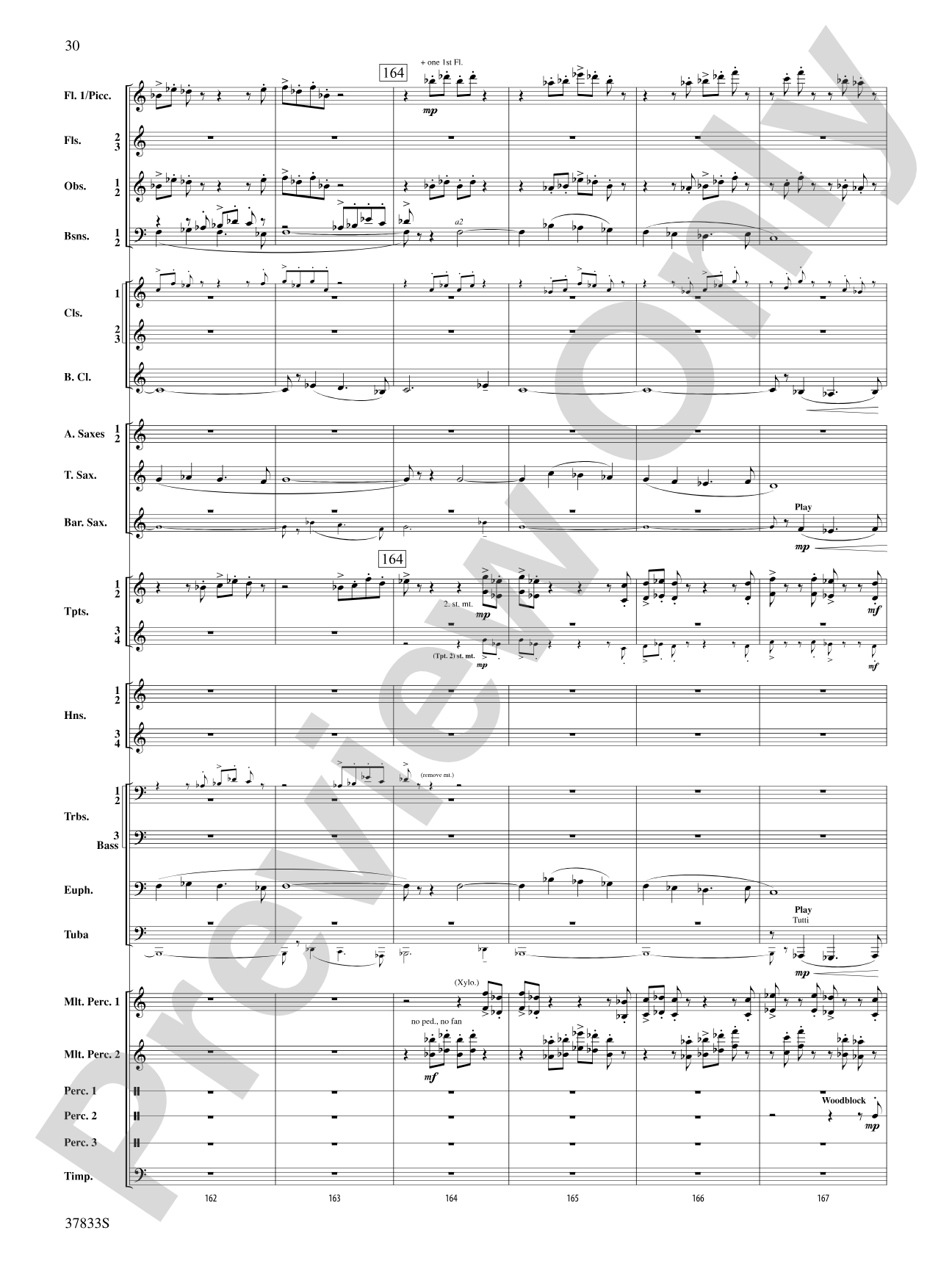 Symphonic Essay: Score